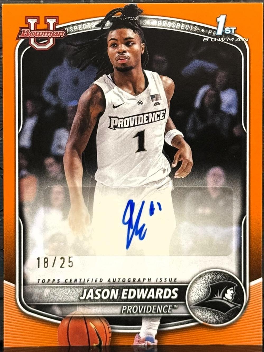 Jason Edwards [Orange Border] #PA-JE