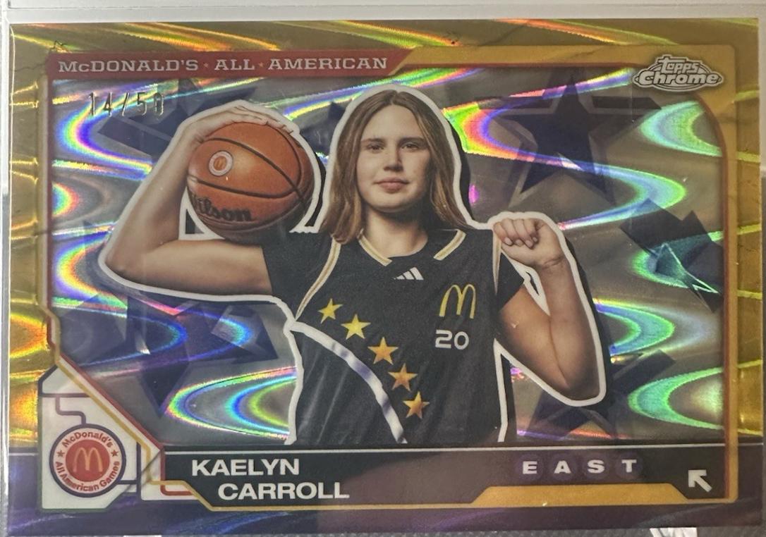 Kaelyn Carroll [Gold RayWave Refractor] #60