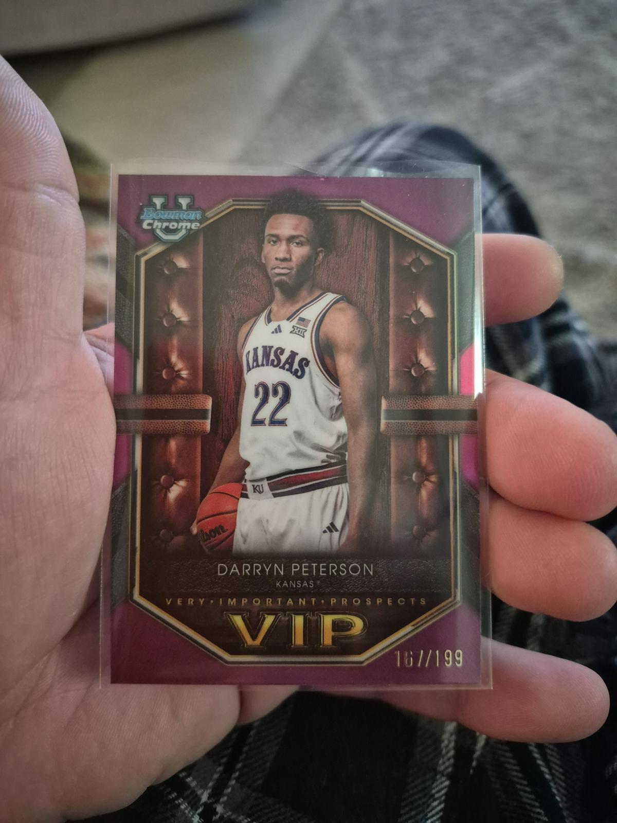 Darryn Peterson [Fuchsia Refractor] #VIP-2