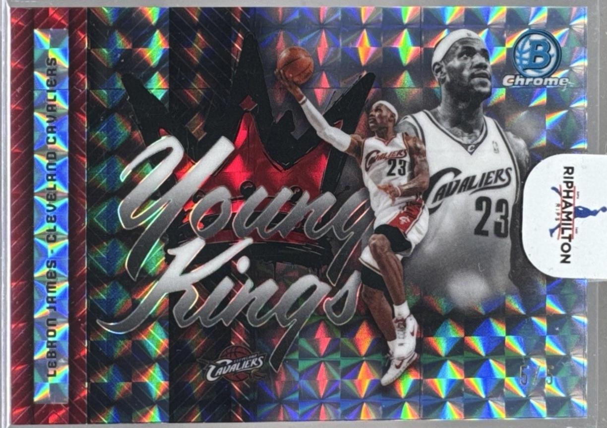 LeBron James [Red Geometric] #YK-5