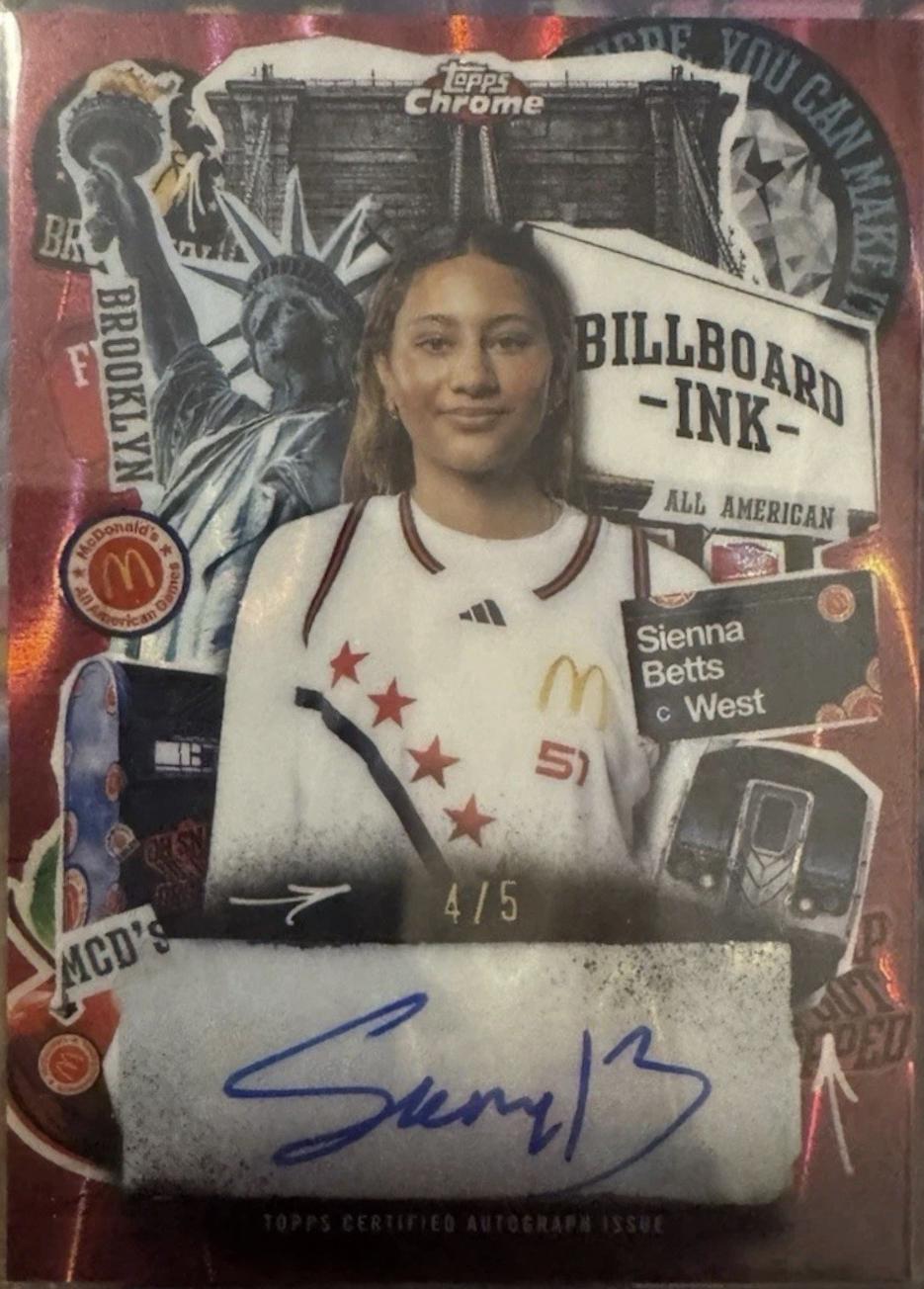 Sienna Betts [Red Refractor] #BI-SB