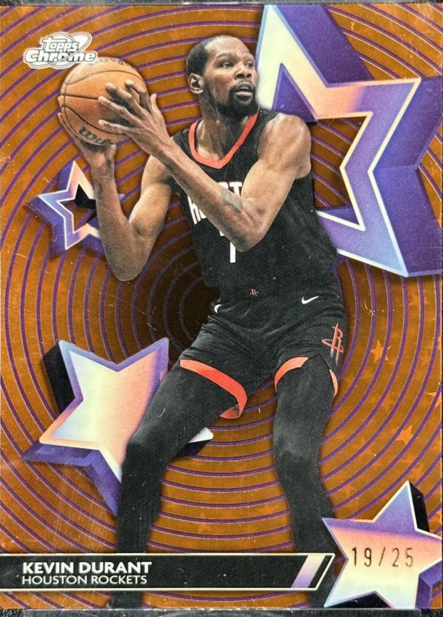 Kevin Durant [Orange Galactic] #SF-15