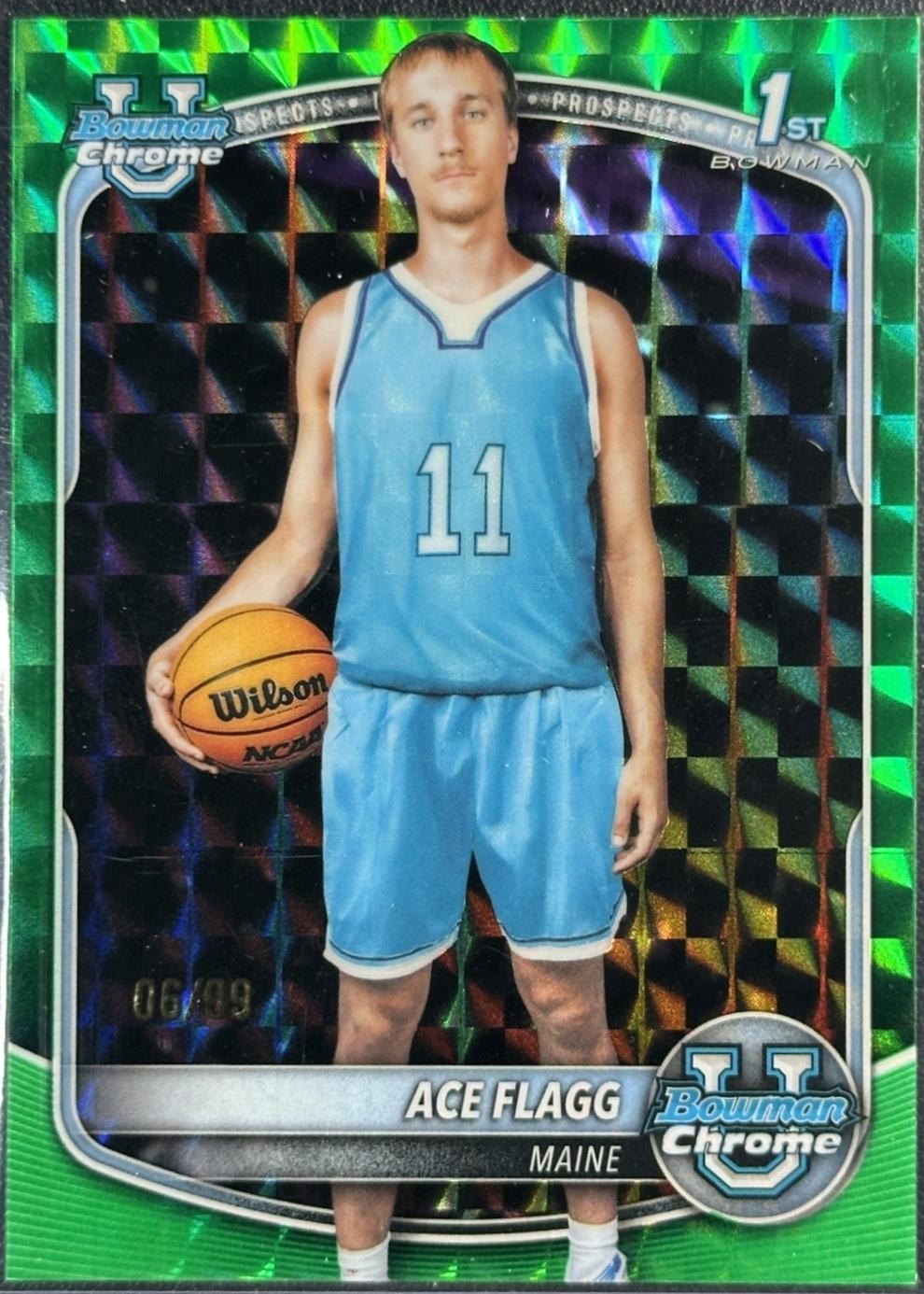 Ace Flagg [Green Refractor] #BCP-91