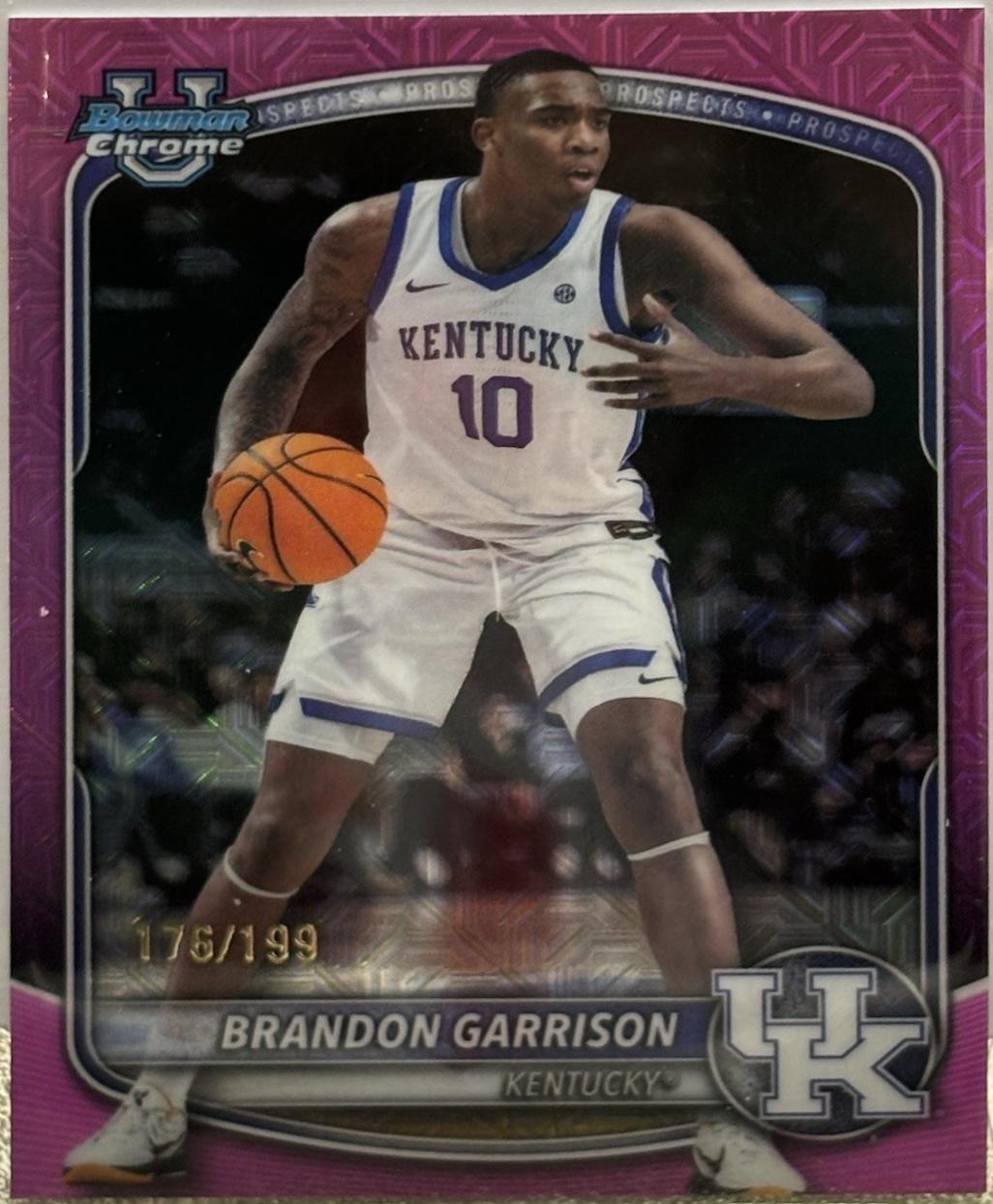 Brandon Garrison [Fuchsia Refractor] #BCP-97