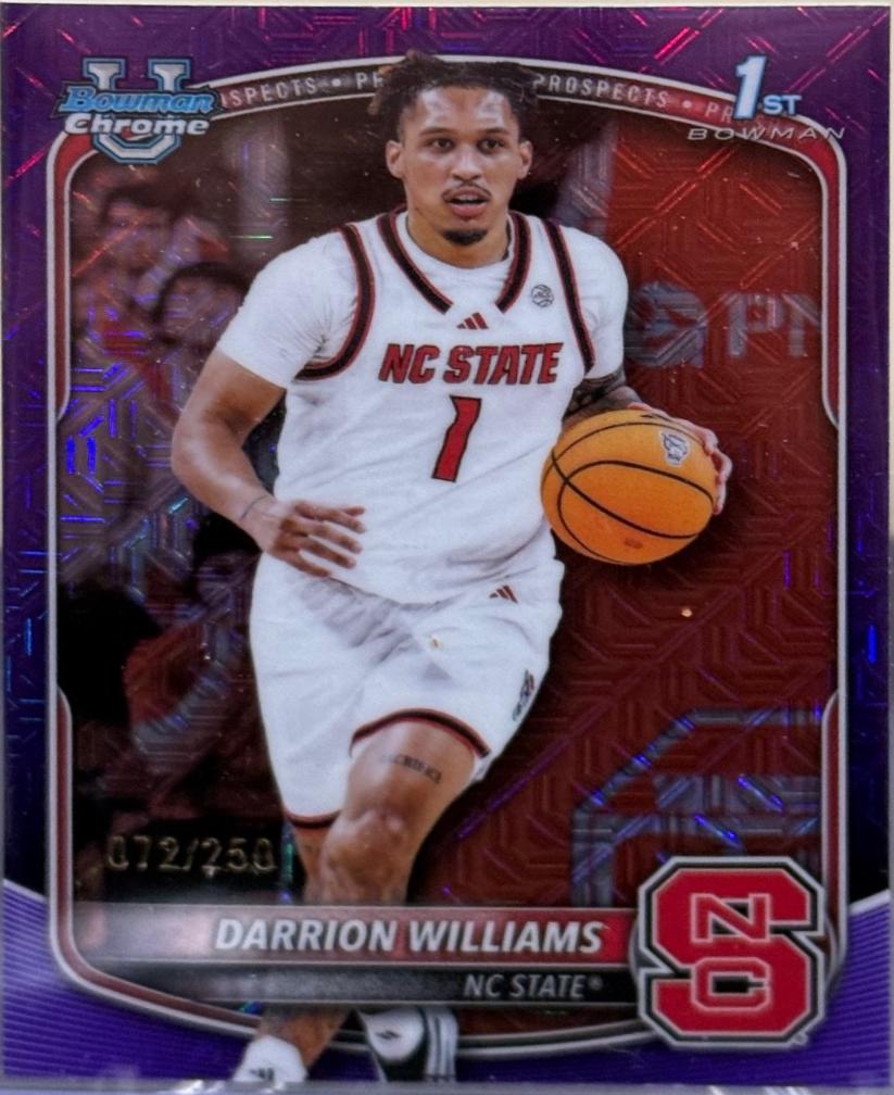Darrion Williams [Purple Mojo] #BCP-36