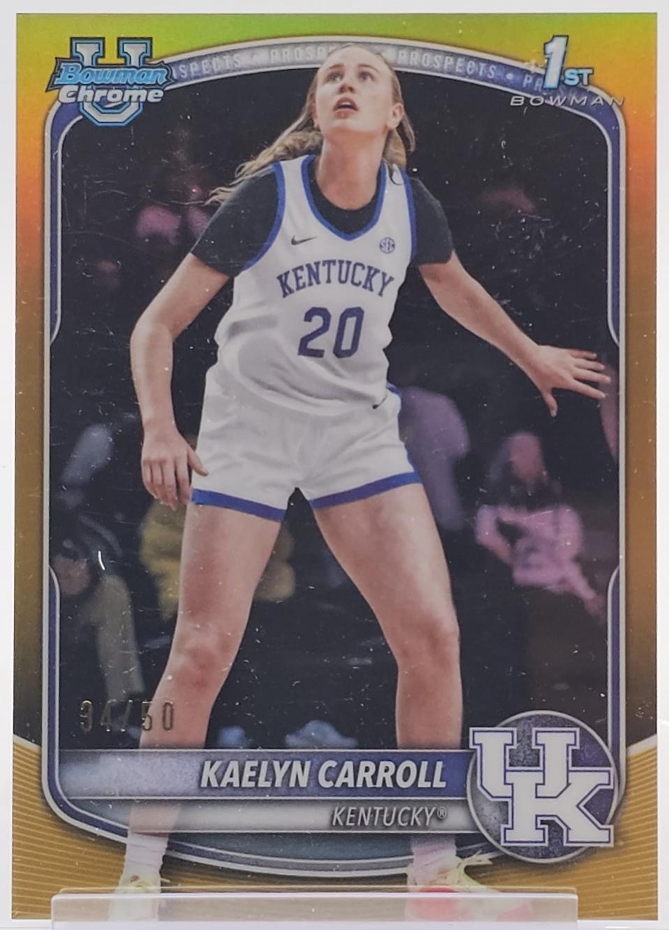 Kaelyn Carroll [Gold Refractor] #BCP-82