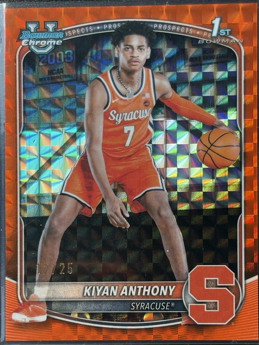 Kiyan Anthony [Orange Refractor] #BCP-4