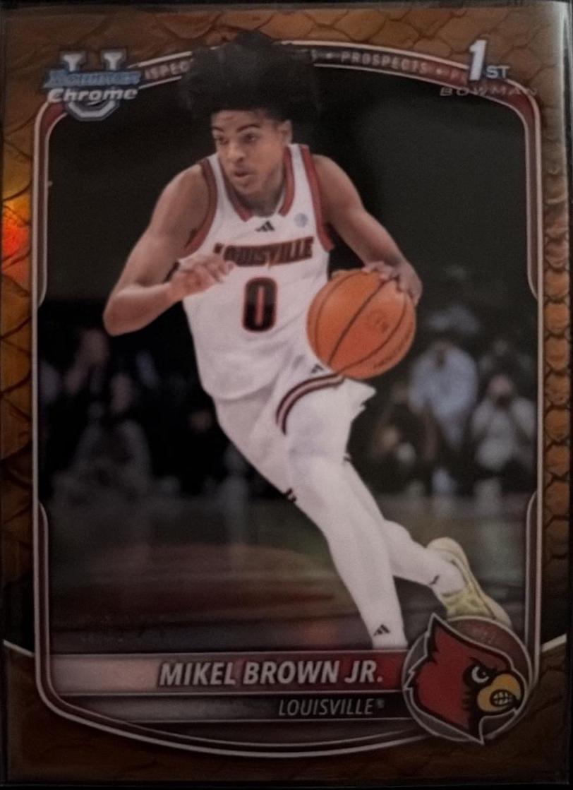Mikel Brown Jr. [Reptilian Orange Refractor] #BCP-12