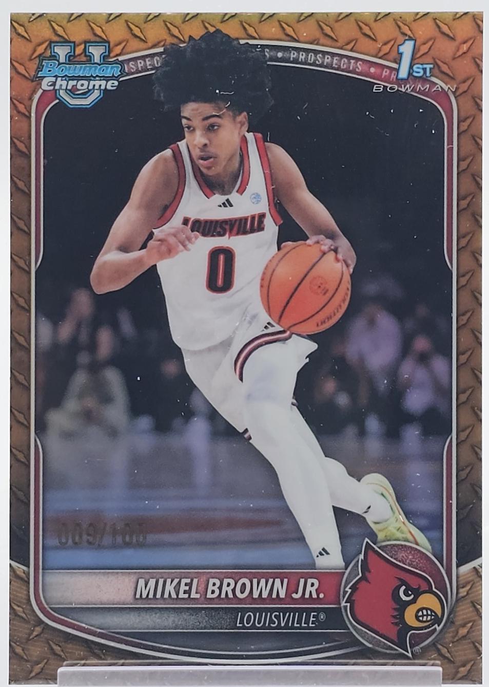 Mikel Brown Jr. [Steel Metal Refractor] #BCP-12