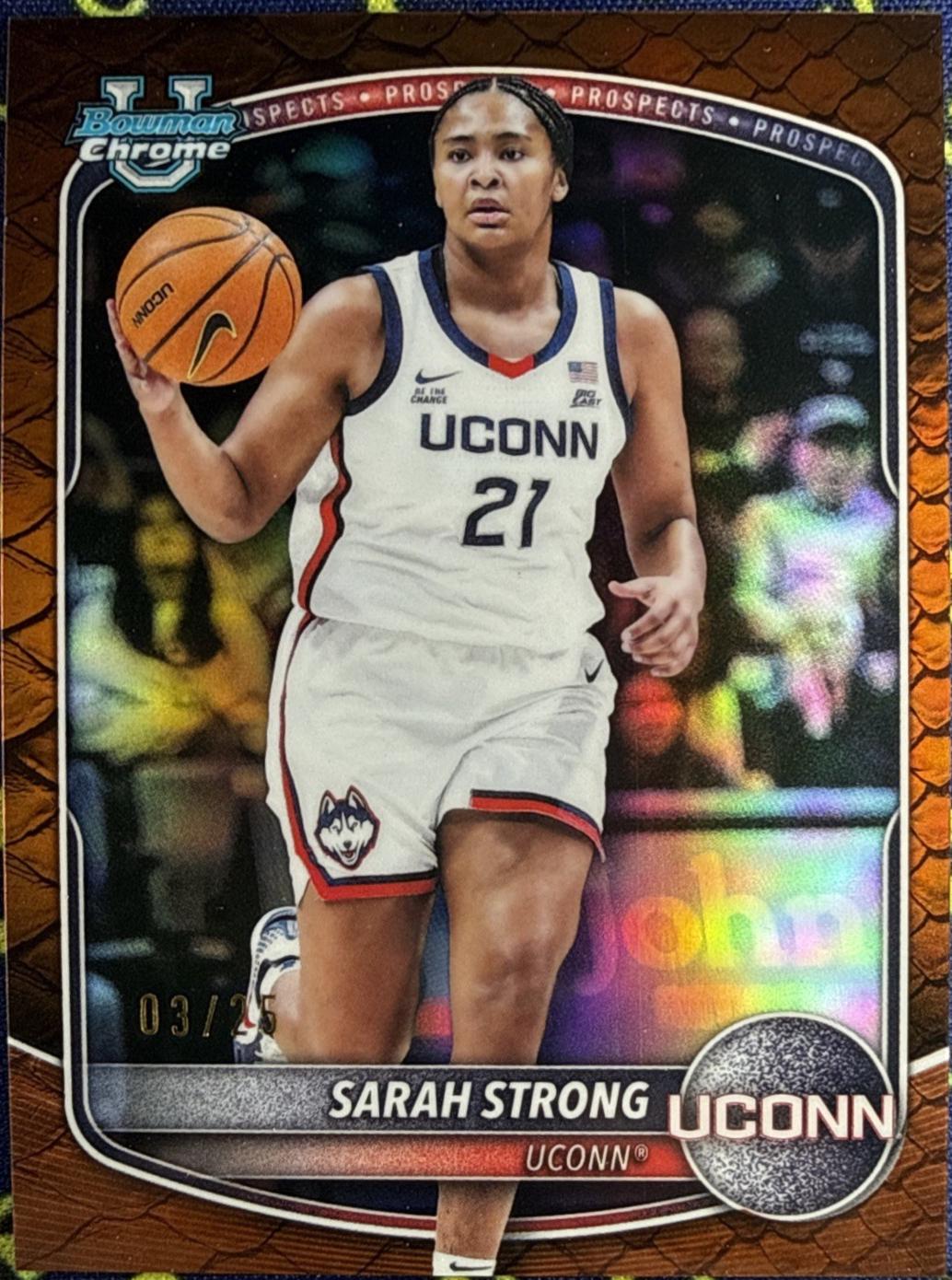 Sarah Strong [Reptilian Orange Refractor] #BCP-80