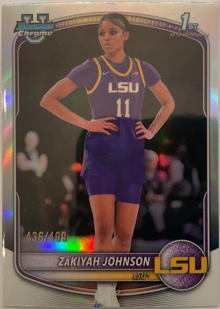 ZaKiyah Johnson [Refractor] #BCP-73