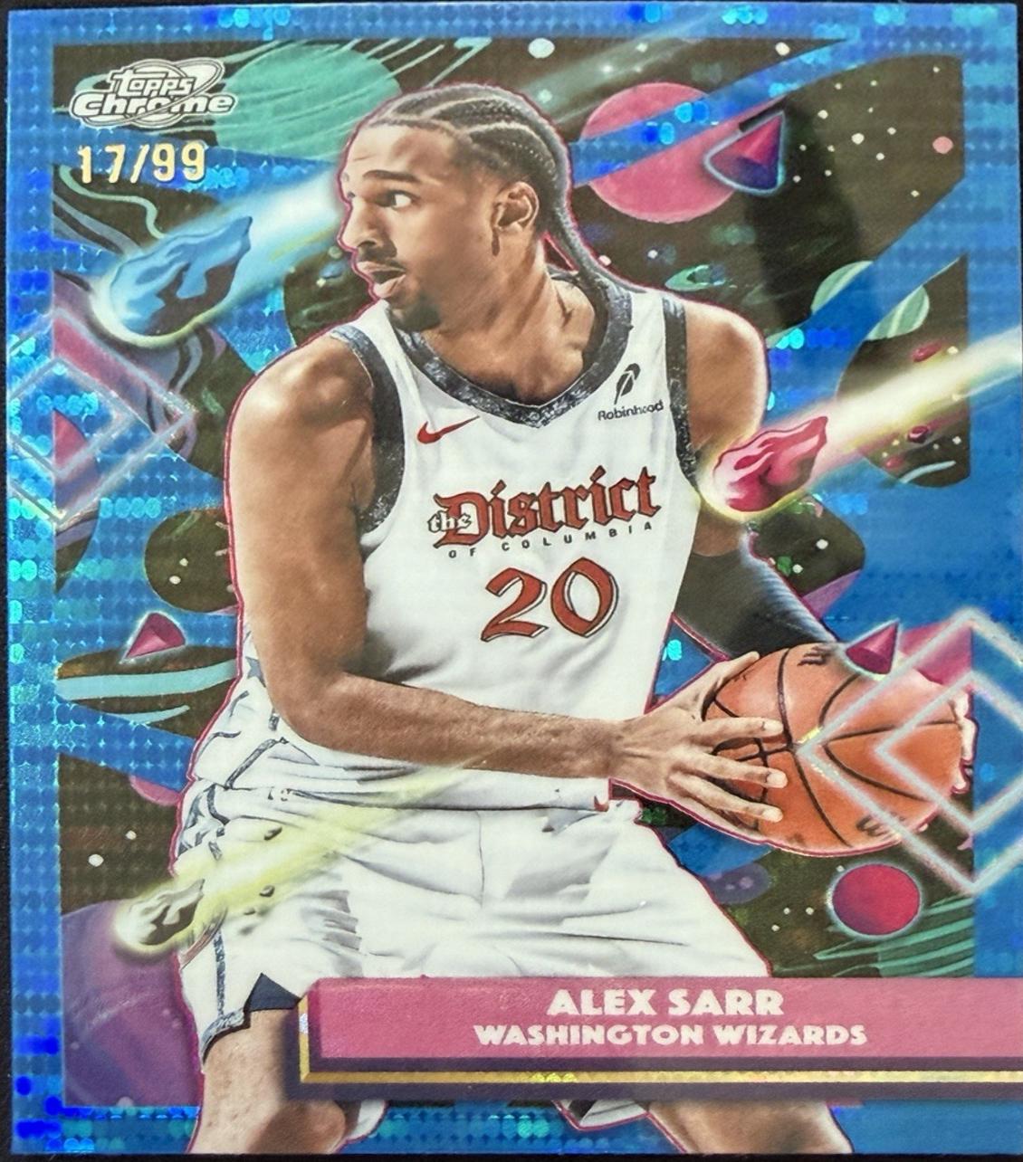 Alex Sarr [Blue Moon Refractor] #26
