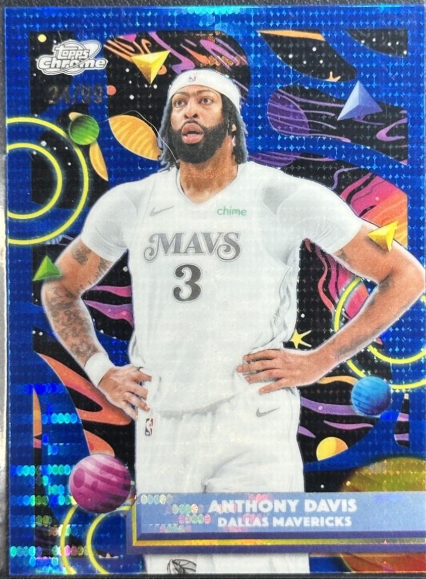 Anthony Davis [Blue Moon Refractor] #145