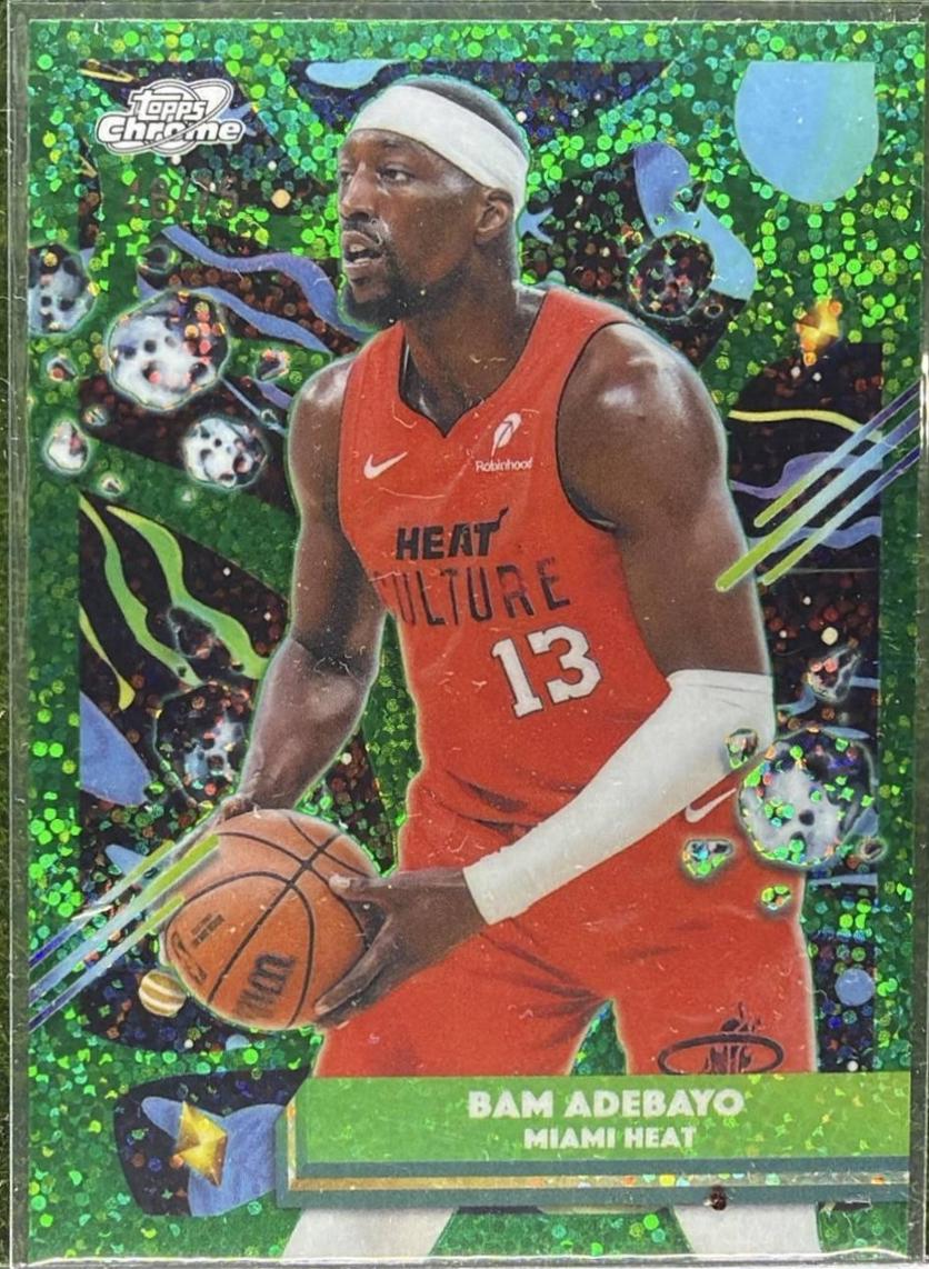Bam Adebayo [Green Space Dust Refractor] #132