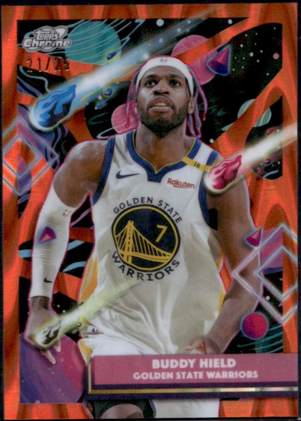Buddy Hield [Orange Galactic Refractor] #5