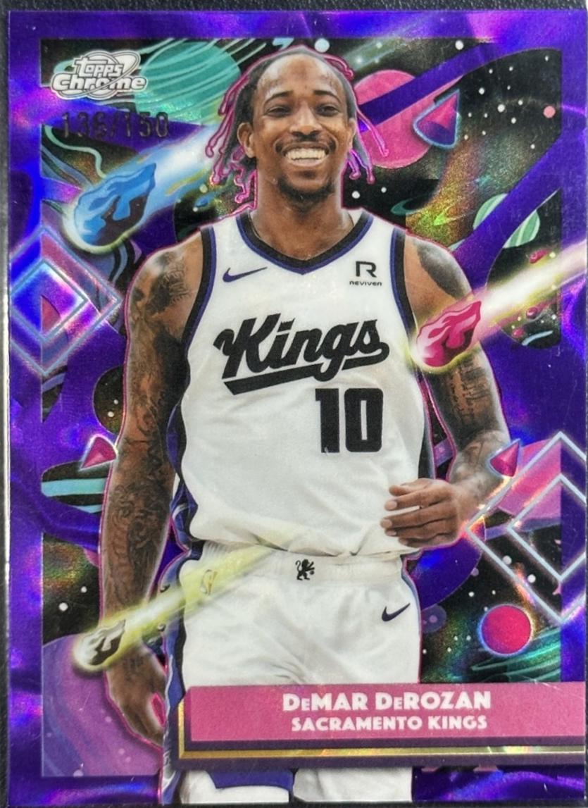 DeMar DeRozan [Purple Nebula Refractor] #41