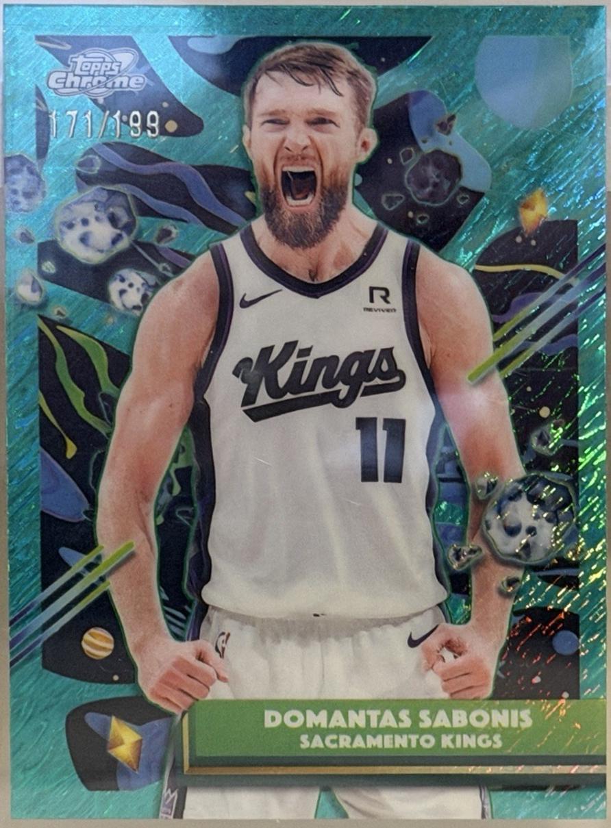 Domantas Sabonis [Aqua Equinox Refractor] #81