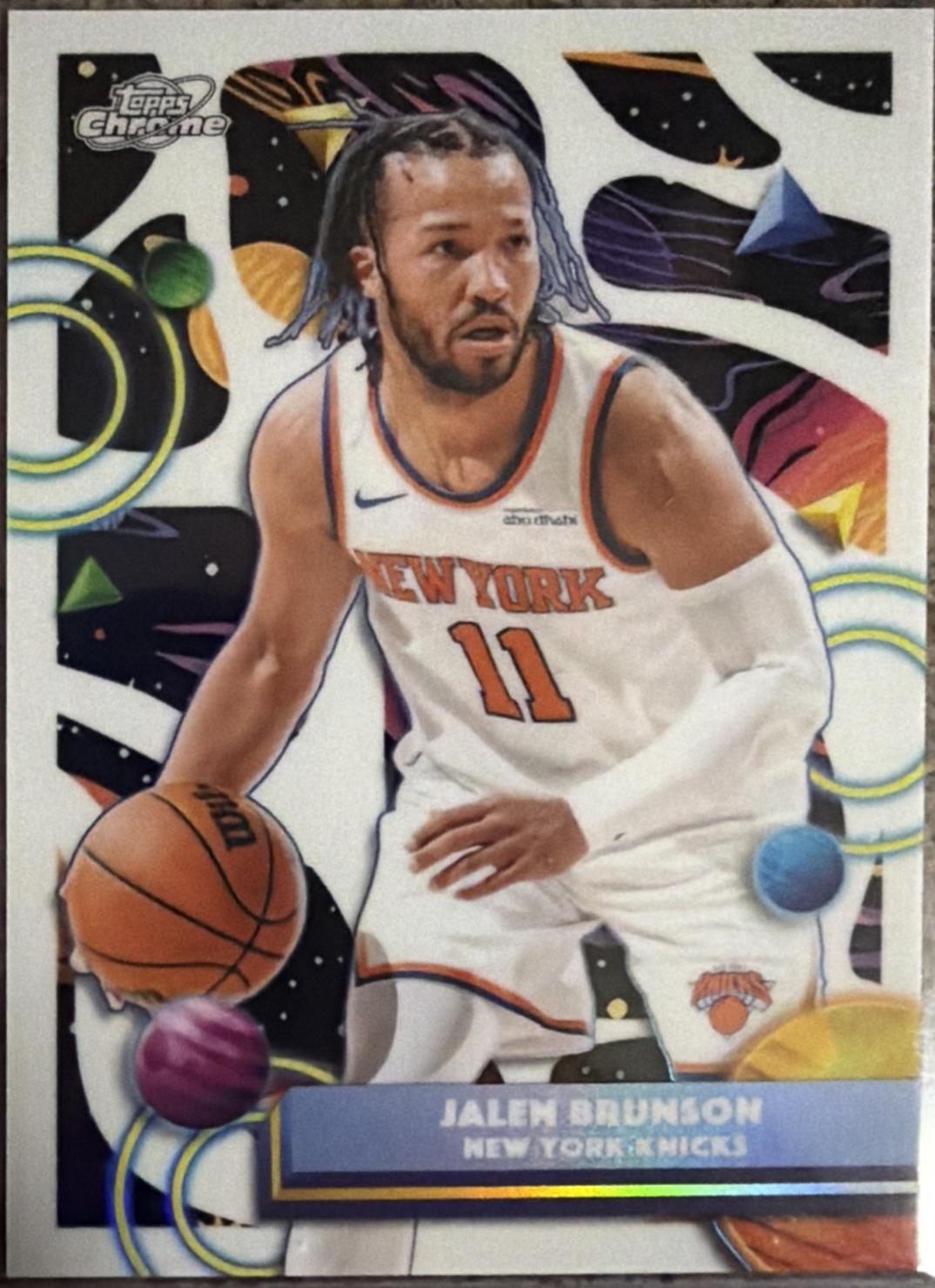 Jalen Brunson [White Hole Refractor] #8