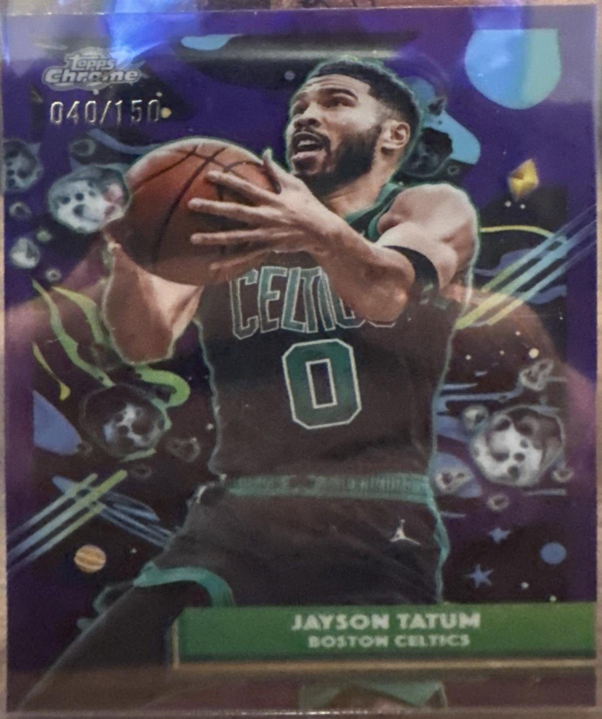 Jayson Tatum [Purple Nebula Refractor] #38
