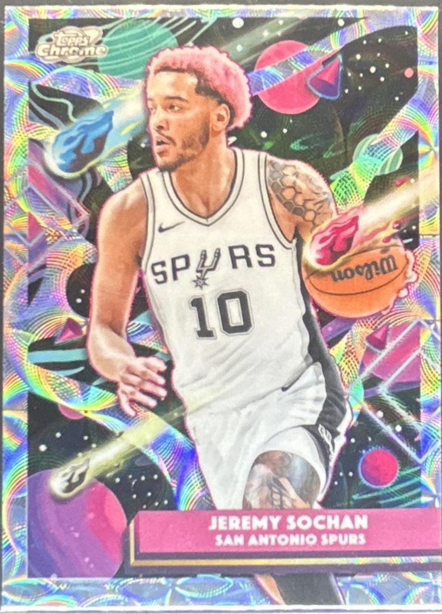 Jeremy Sochan [Nucleus Refractor] #25