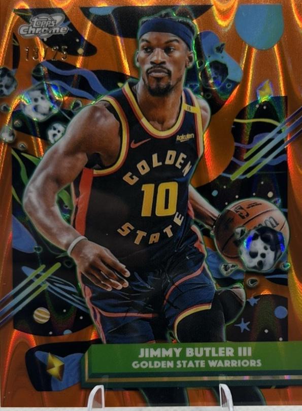 Jimmy Butler III [Orange Galactic Refractor] #180