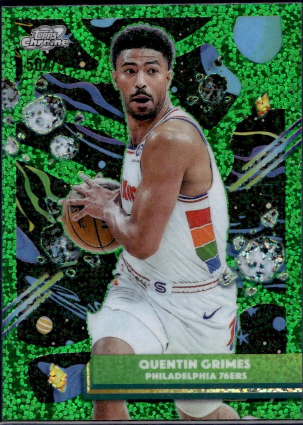 Quentin Grimes [Green Space Dust Refractor] #3