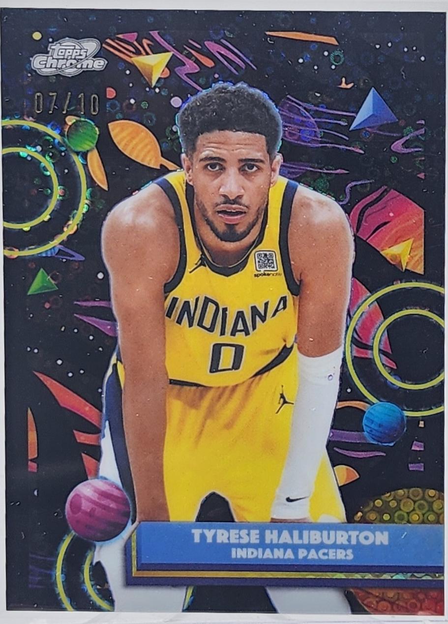 Tyrese Haliburton [Black Eclipse Refractor] #90