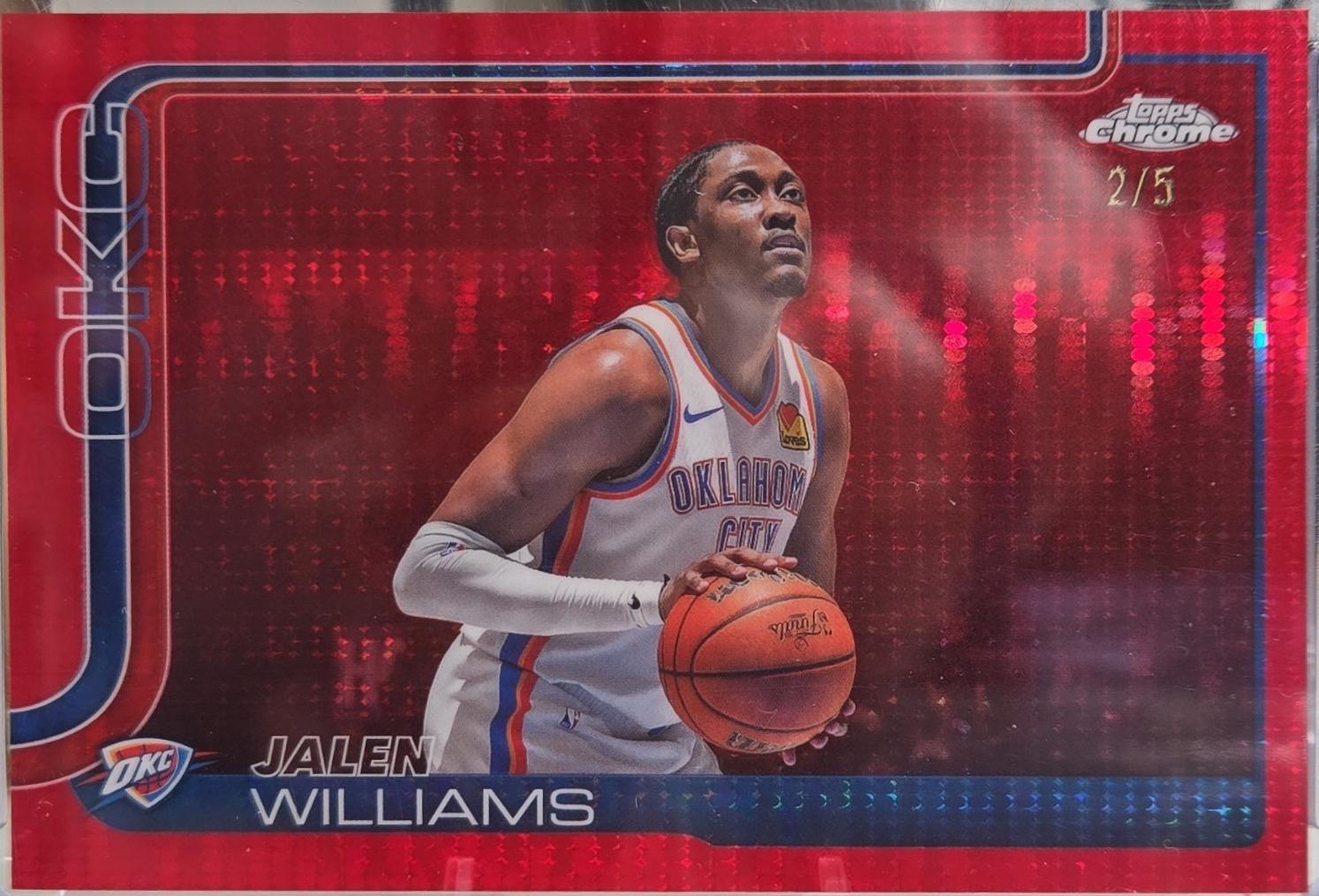 Jalen Williams [Pulsar Red Refractor] #187