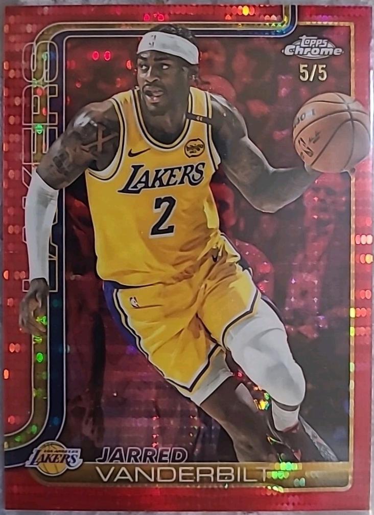 Jarred Vanderbilt [Pulsar Red Refractor] #154