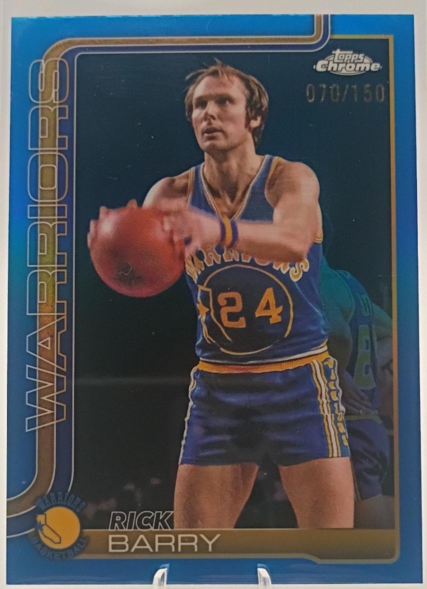 Rick Barry [RayWave Blue Refractor] #249