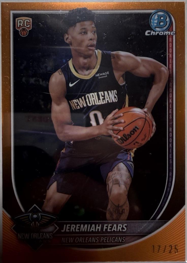 Jeremiah Fears [Orange Border] #7