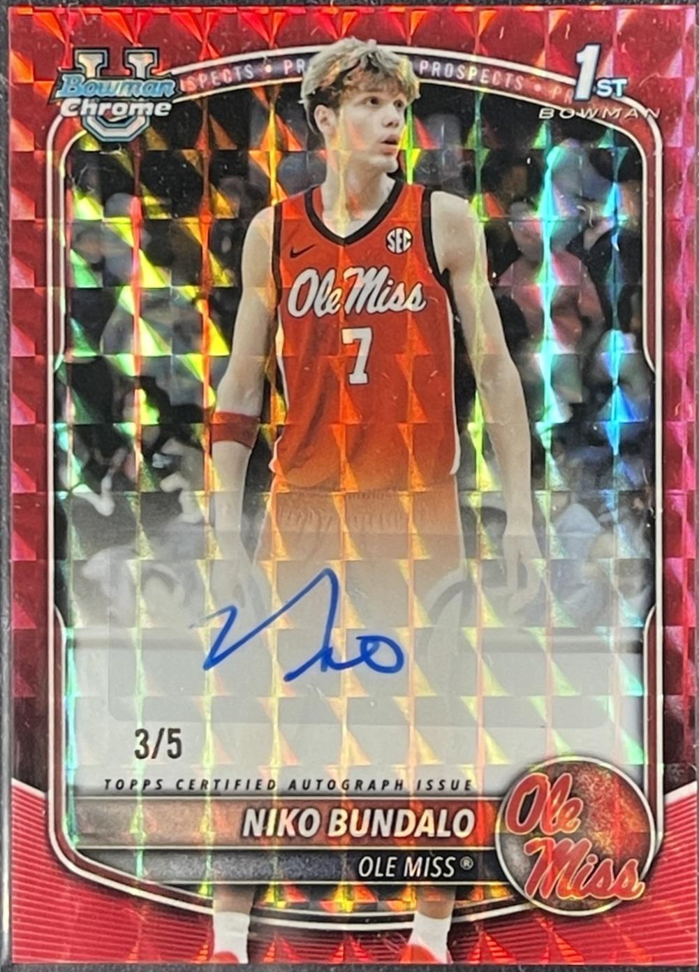 Niko Bundalo [Red Geometric] #CPA-NB