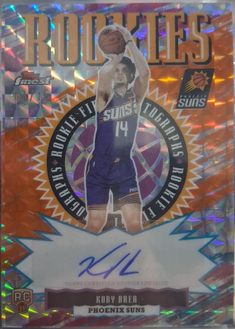 Koby Brea [Orange Geometric Refractor] #RFA-KB