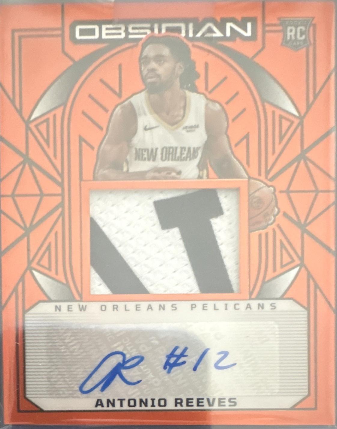 Antonio Reeves [Electric Etch Orange Flood] #RJI-REE