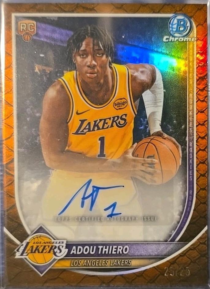 Adou Thiero [Reptilian Orange Refractor] #BCA-AT
