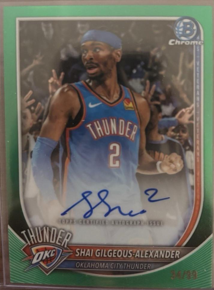 Shai Gilgeous-Alexander [Green Geometric] #BCA-SGA
