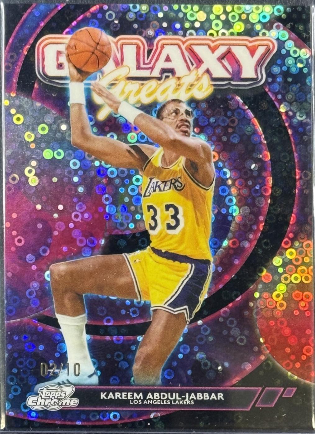 Kareem Abdul-Jabbar [Black Eclipse Refractor] #GG-22