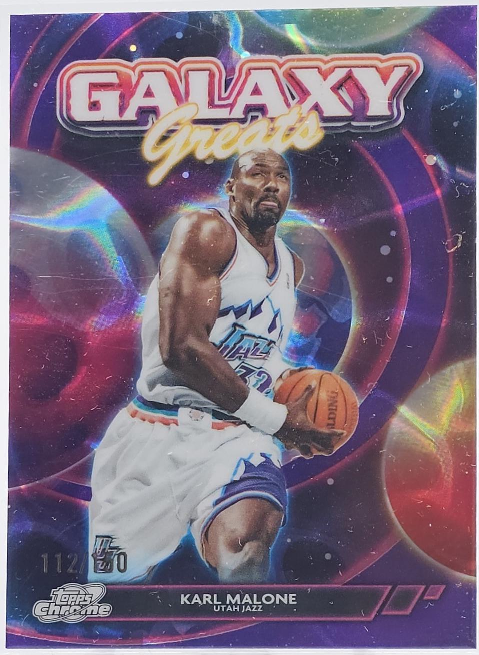 Karl Malone [Purple Nebula Refractor] #GG-6