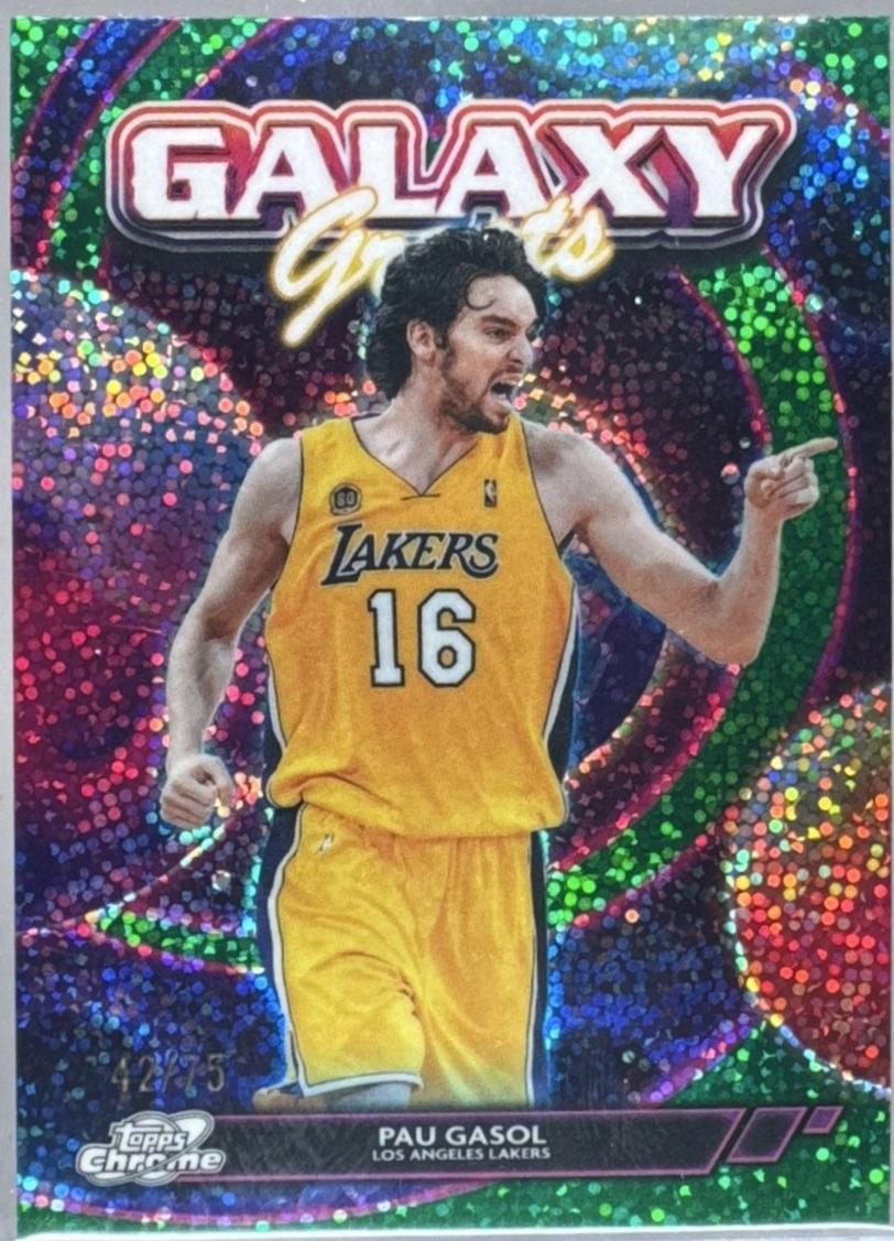 Pau Gasol [Green Space Dust Refractor] #GG-34