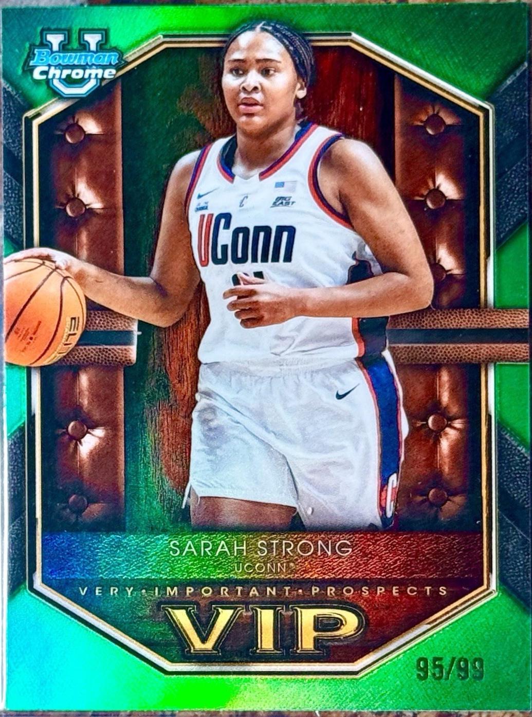 Sarah Strong [Green Refractor] #VIP-5