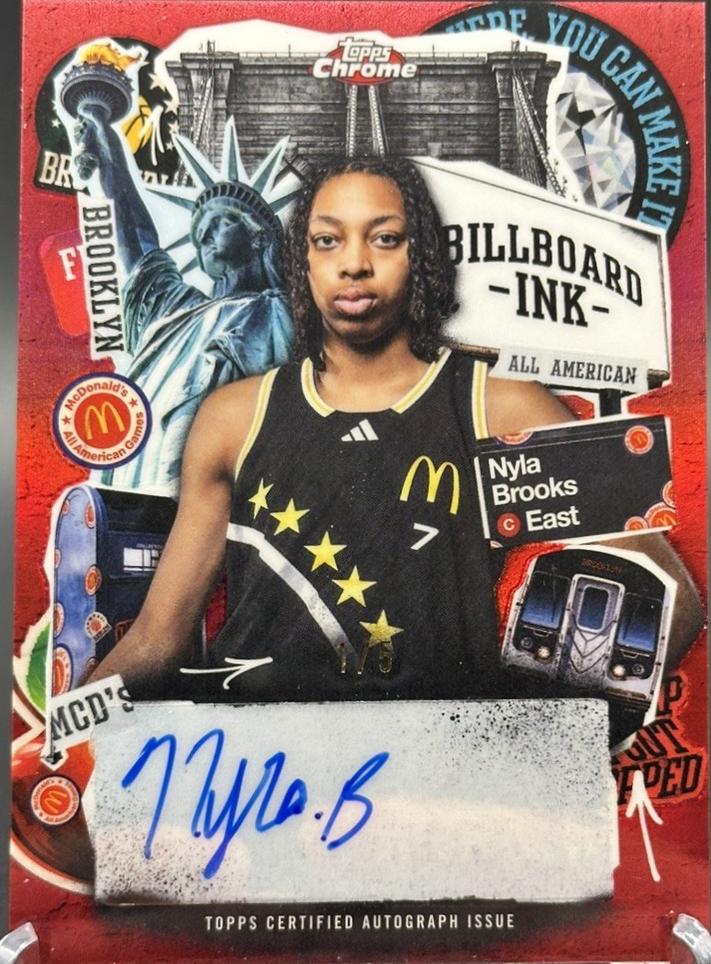 Nyla Brooks [Red Refractor] #BI-NBR