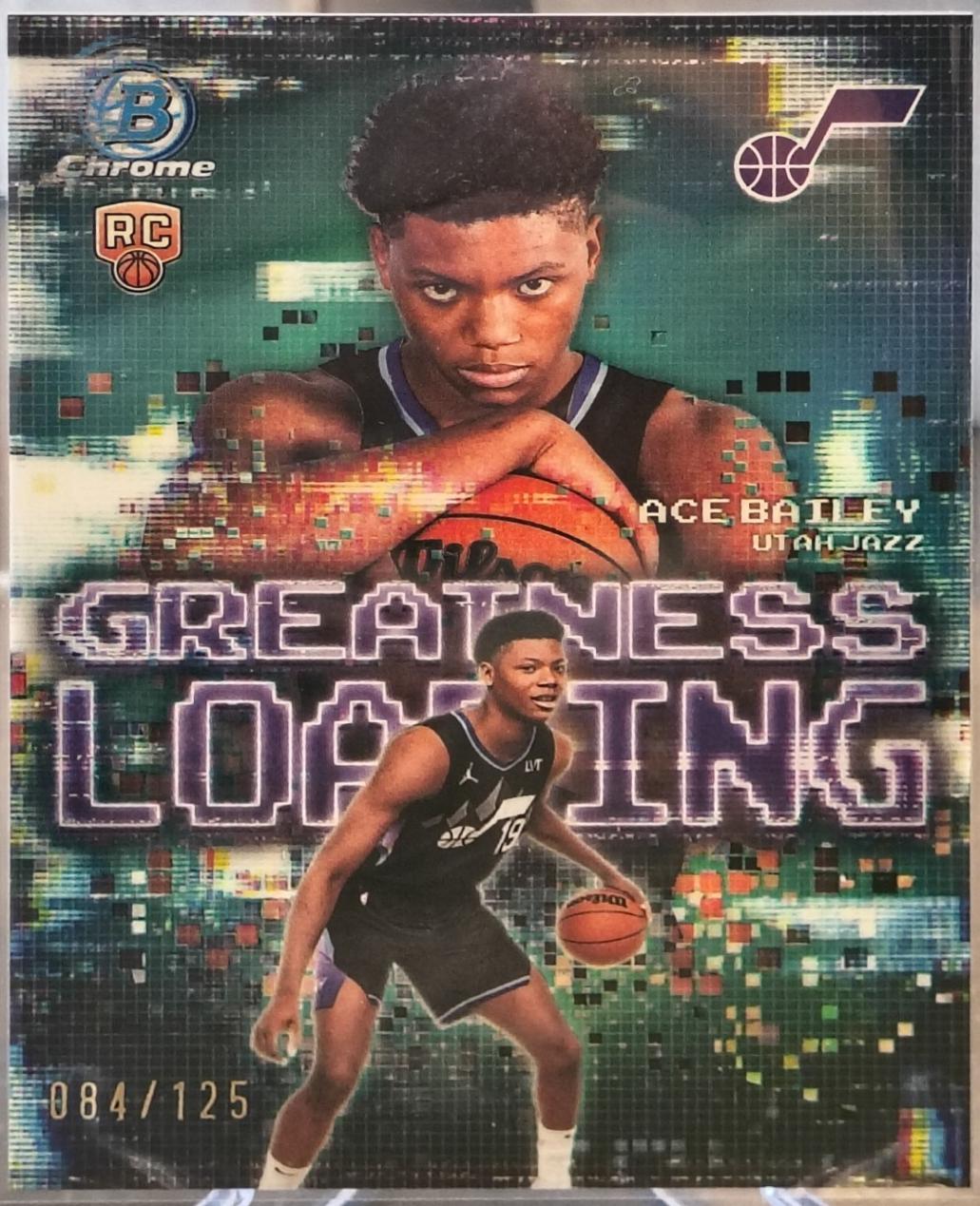 Ace Bailey [Aqua Refractor] #GL-5