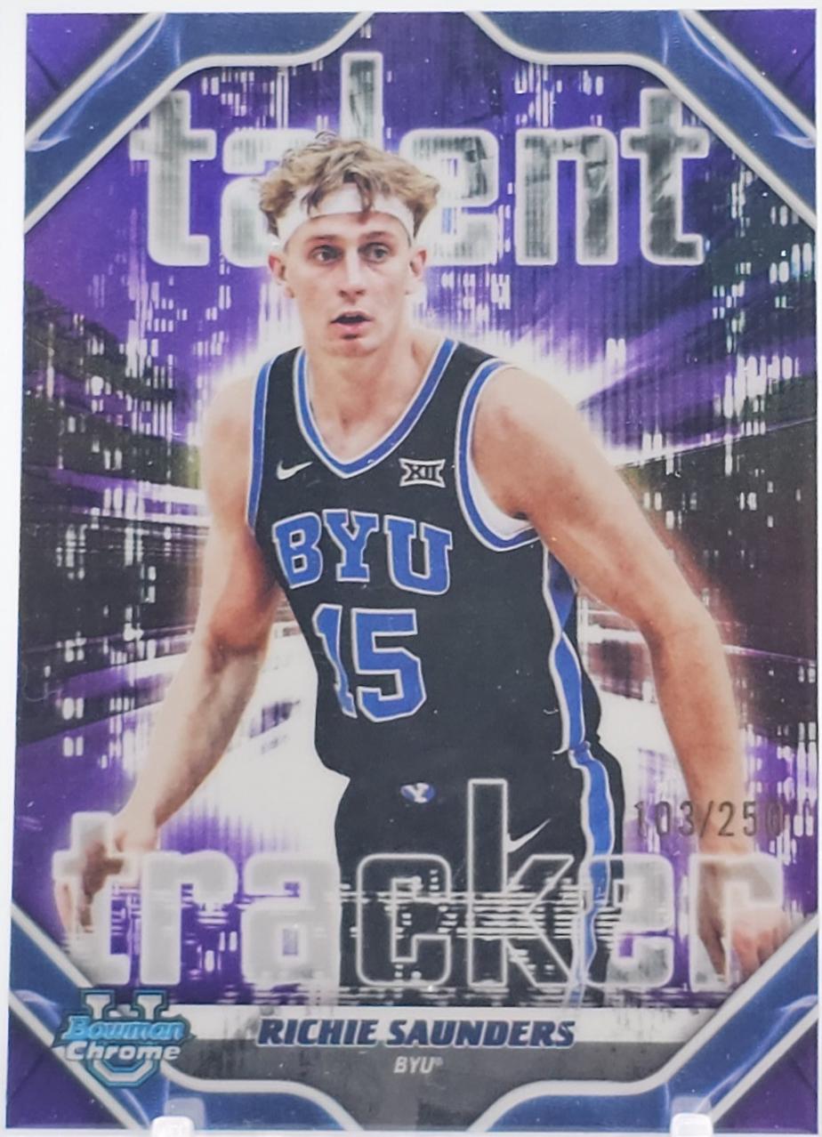 Richie Saunders [Purple Refractor] #TT-19