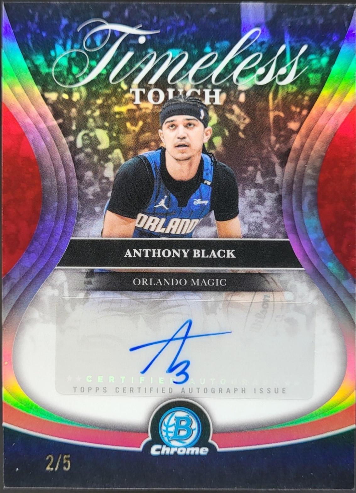 Anthony Black [Red] #TTA-AB