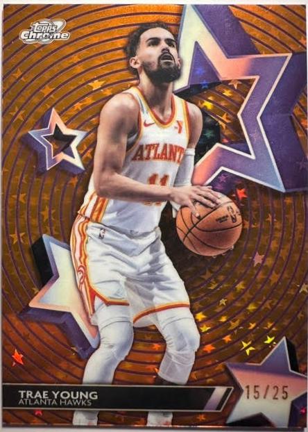Trae Young [Orange Galactic] #SF-27
