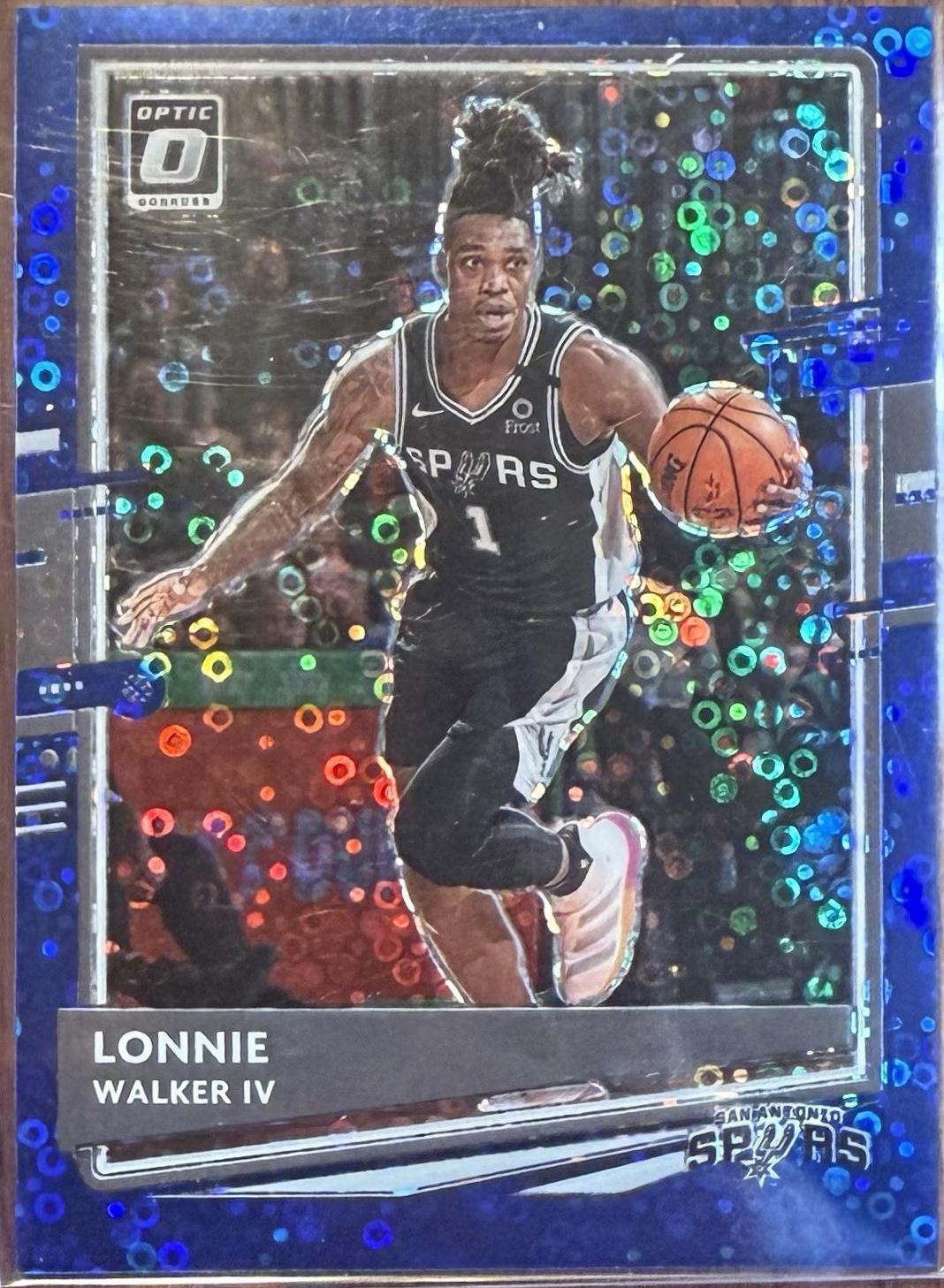 Lonnie Walker IV [Fast Break Blue] #83