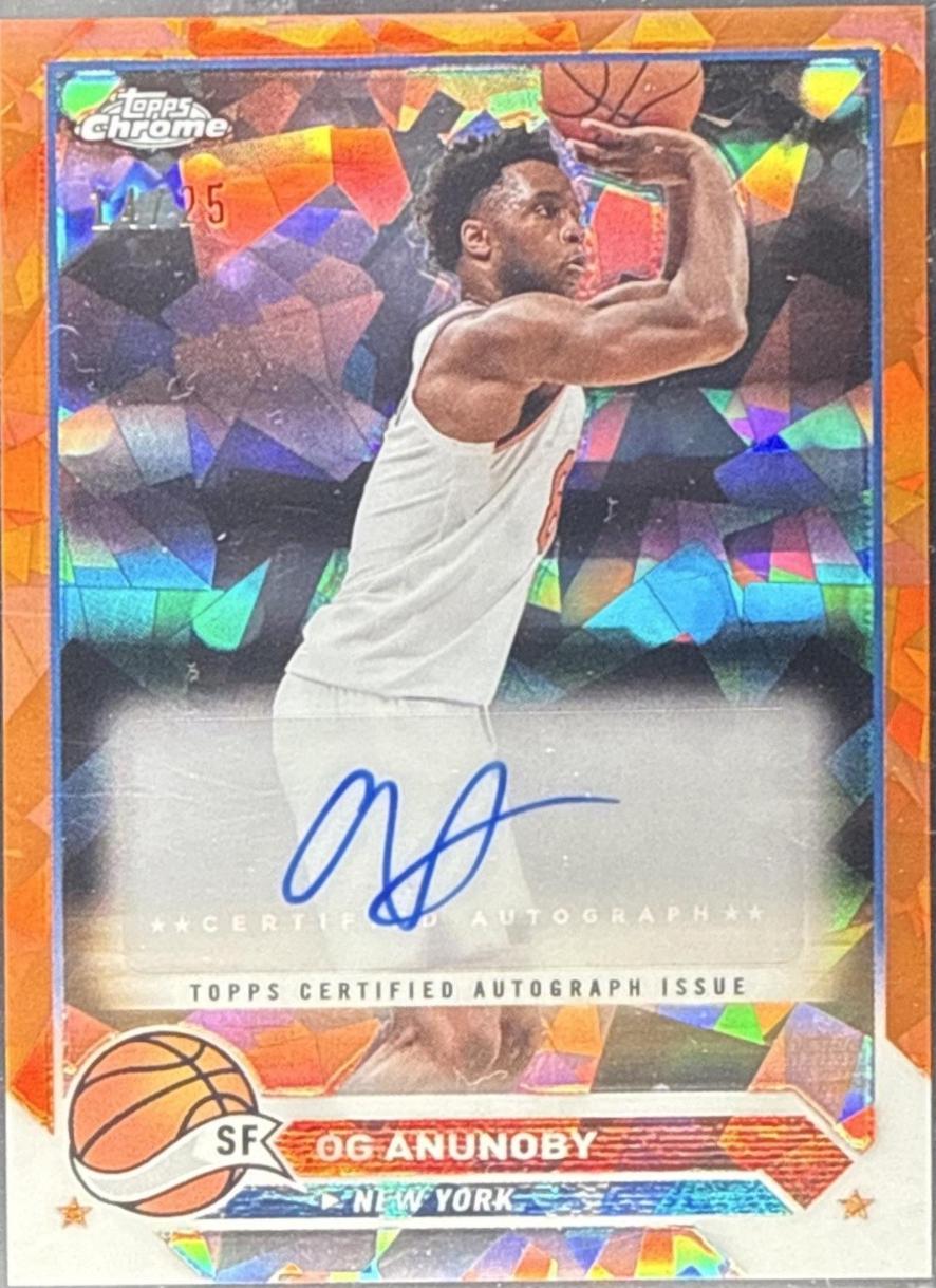 OG Anunoby [Orange Refractor] #CG-OGA