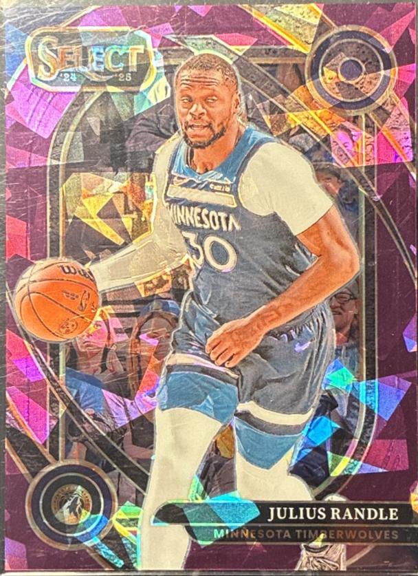 Julius Randle [Pink Cracked Ice Prizm] #206