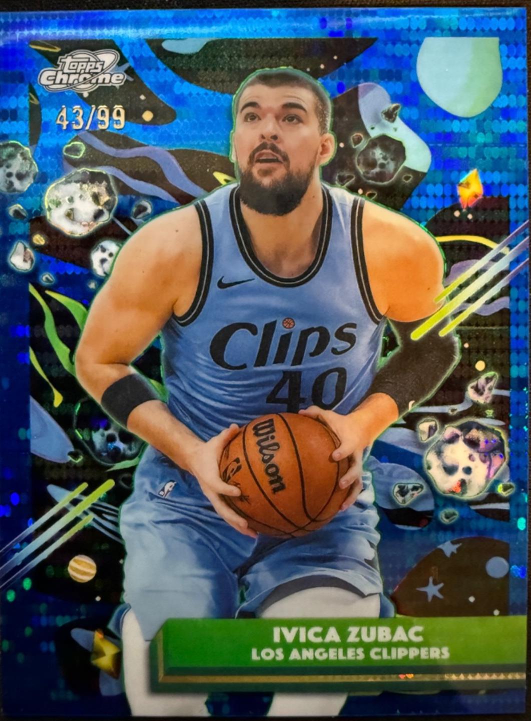 Ivica Zubac [Blue Moon Refractor] #9