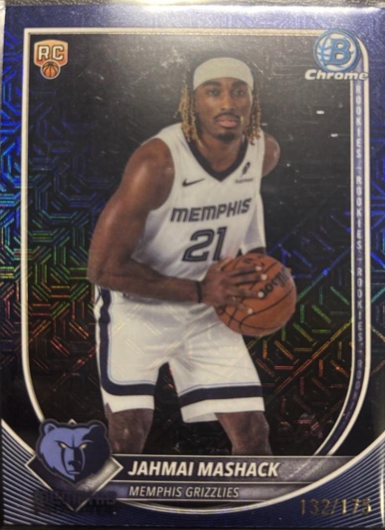 Jahmai Mashack [Reptilian Blue Refractor] #BCV-54